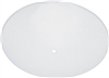 Glass Shade Round Clear Dot 13" 8189100 0