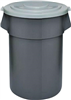 Trash Can*S*44Gal Plastic Huskee 4444Gy 0