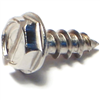 Slotted Hex Washer Sheet Metal Screw #10X1/2" Stainless Steel 0
