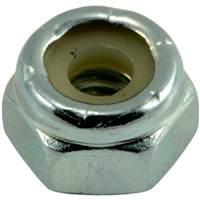 10-24  Lock Nuts Nylon Insert Zinc 6/pk 0