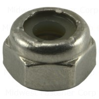 Lock Nut Nylon Insert #10-24 Stainless Steel 0
