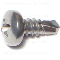 Phillips Pan Self Drilling Screw #10X1/2" Stainless Steel 0