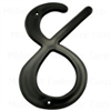 4" - 8 Black Reflective House Numbers 0