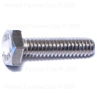 Hex Bolt 1/4"-20X1" Stainless Steel 0