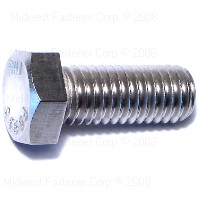 Hex Bolt 1/2"-13X1-1/4" Stainless Steel 0