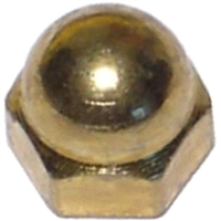 Acorn Cap Nut #4-40 Brass 1/pk 0