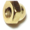 8-32      Acorn Cap Nut Brass 1/pk 0