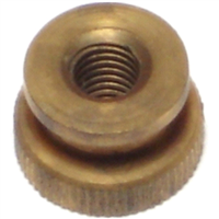Knurled Nut #10-32 Brass 1/pk 0