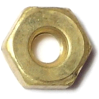 Machine Nut #6-32 Brass 0