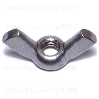 Wing Nut #10-24 Stainless Steel 1/pk 0