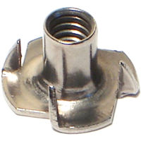 1/4 X 7/16      T-Nut Pronged Stainless Steel 1/pk 0