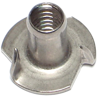 T-Nut Long Pronged 1/4"X9/16" Stainless Steel 1/pk 0