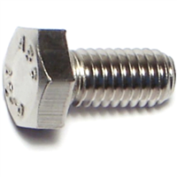 Metric Hex Bolt 6MM-1.00X12MM Stainless Steel 0