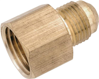 Brass Flare Female Coupling 3/8"Flarex1/4"Fpt 406 754046-0604 0
