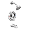 Faucet Moen Tub & Shower 1 Handle Chrome Adler 82603 0