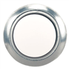 Door Bell Button Silver w/ White Push Button Round Wired SL-604-02 0