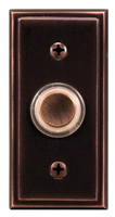 Door Bell Button Oil Rubbed Bronze Lighted Wired SL-602-02 0