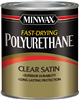 Minwax Polyurethane Fast Drying Satin Quart 0