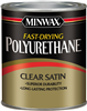 Minwax Polyurethane Fast Drying Satin 1/2 Pint 0