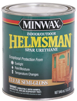 Spar Urethane Helmsman Semi Gloss Quart Indoor/Outdoor 0