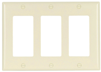 Wall Plate Decorative 3Gang Light Almond 2163LA-Box 0