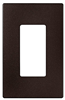 Wall Plate Decorative 1Gang Oil Rubbed Bronze Mid Size Screwless PJS26RB-SP-L 0
