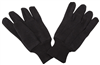 Gloves Brown Jersey 8oz 1 Size Fits All Boss 4020-L 0