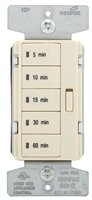 Programmable Timer Light Almond 5 Button Minutes 5/10/15/30/60 PT18M-LA-K 0