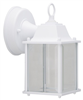 Light Fixture Exterior LED Wall Lantern White 3000K 0038-WD-WH 0