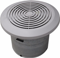 Mobile Home Bathroom Vertical Exhaust Fan without Light White 7" 0421201 0