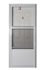 Door Unit Mobile Home 34X76 Rh 6-Panel w/ Storm Door Right Hinge 0211123 0