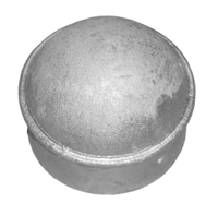 Chain Link Dome Caps Steel Galvanized 2-3/8" 0