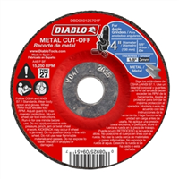 Cut Off Wheel Metal 4" Type 27 Diablo DBD040125701F 0