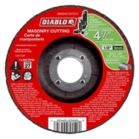 Cut Off Wheel Masonry 4-1/2" Type 27 Diablo DBD045125701C 0