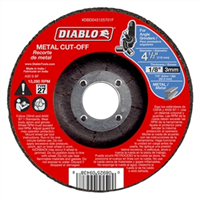 Cut Off Wheel Metal 4-1/2" Type 27 Diablo DBD045125701F 0