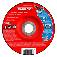 Grinding Wheel Metal 5" Type 27 Diablo DBD050250701F 0