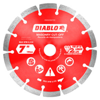 Saw Blade Circular 7" Diamond Segmented Cut-Off Discs for Masonry Diablo DMADS0700 0
