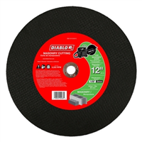 Cut Off Wheel Masonry 12" High Speed Cut Off Disc 20mm Diablo DBD120125G01C 0