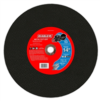 Cut Off Wheel Metal 14" High Speed Cut Off Disc 1" Diablo DBD140125A01F 0