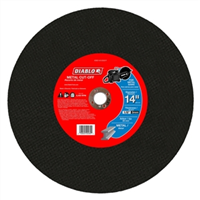 Cut Off Wheel Metal 14" High Speed Cut Off Disc 20mm Diablo DBD140125G01F 0