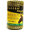 Electric Fence Polywire 656' 3-Strand Stainless Steel Conductor Yellow Zareba PW656Y6-Z 0