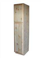 Kitchen Cabinet Knotty Pine Unfinished Pantry 24" Plywood Box UC248424 0