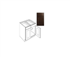 Kitchen Cabinet Luxor Espresso Base 30" B30 Plywood Box 0