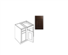 Kitchen Cabinet Luxor Espresso Blind Base 36" Blb36 Plywood Box 0