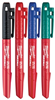 Jobsite Marker Milwaukee Color 4PK Fine Point Colored 48-22-3106 0