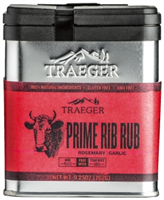 Bbq Traeger Rub Prime Rib Garlic Rosemary Flavor 9.25 oz Tin 0
