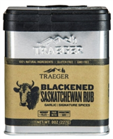 Bbq Traeger Rub Blackened Saskatchewan Garlic Flavor 8.25 oz Tin SPC178 0