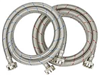 Washing Machine Hose 72" Stainless Steel Blue/Red PP22816-2 0