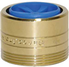 Aerator 15/16-27x55/64-27 Male x Female Thread Brass Polished Brass 1.5 gpm Danco 10478 0