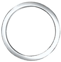 Faucet Washer 1-1/4 ID x 1-1/2 OD 1/4 in Thick  Polyethylene Danco 36660B 0